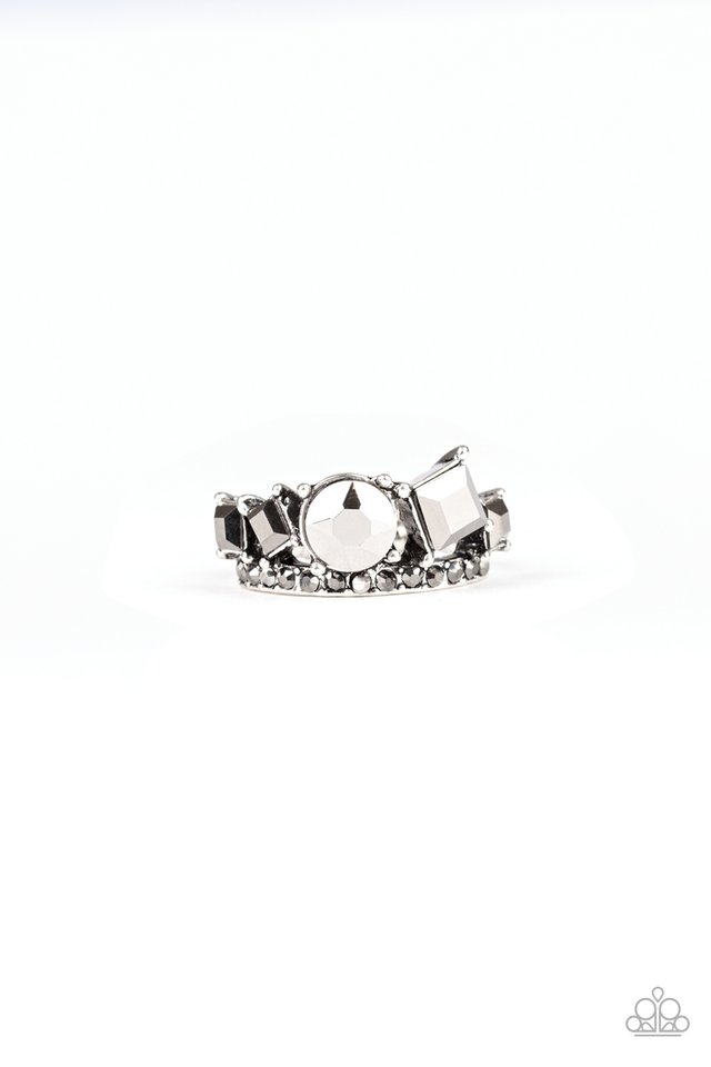 Champion Couture - Silver - Paparazzi Ring Image