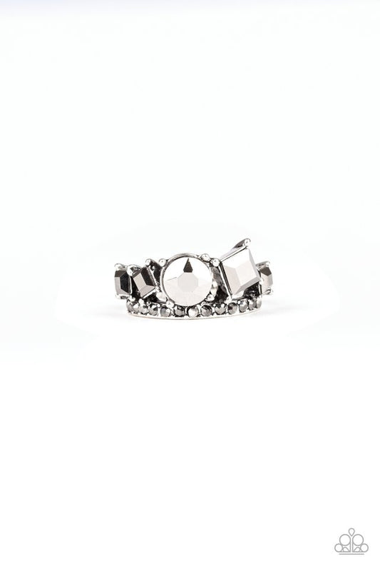 Champion Couture - Silver - Paparazzi Ring Image