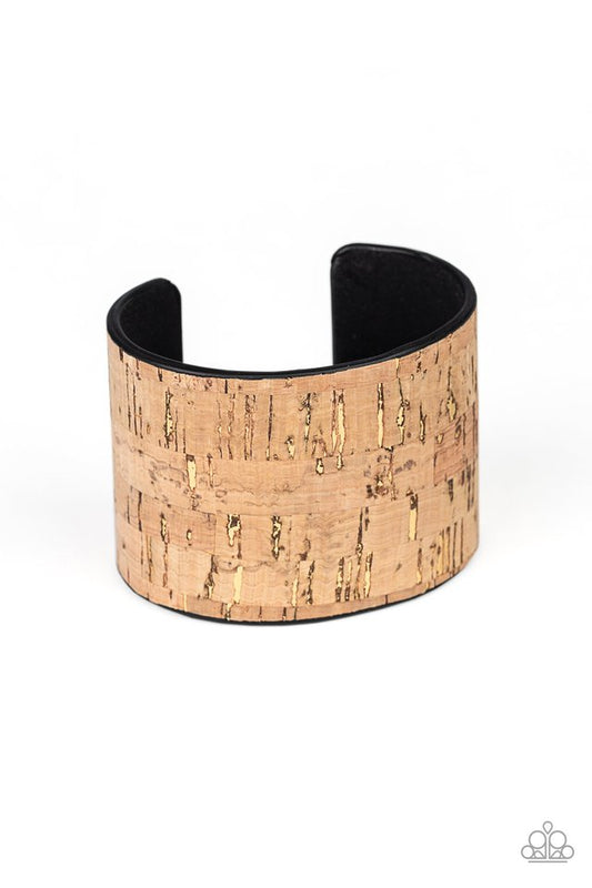 Paparazzi Bracelet ~ Up To Scratch - Brown