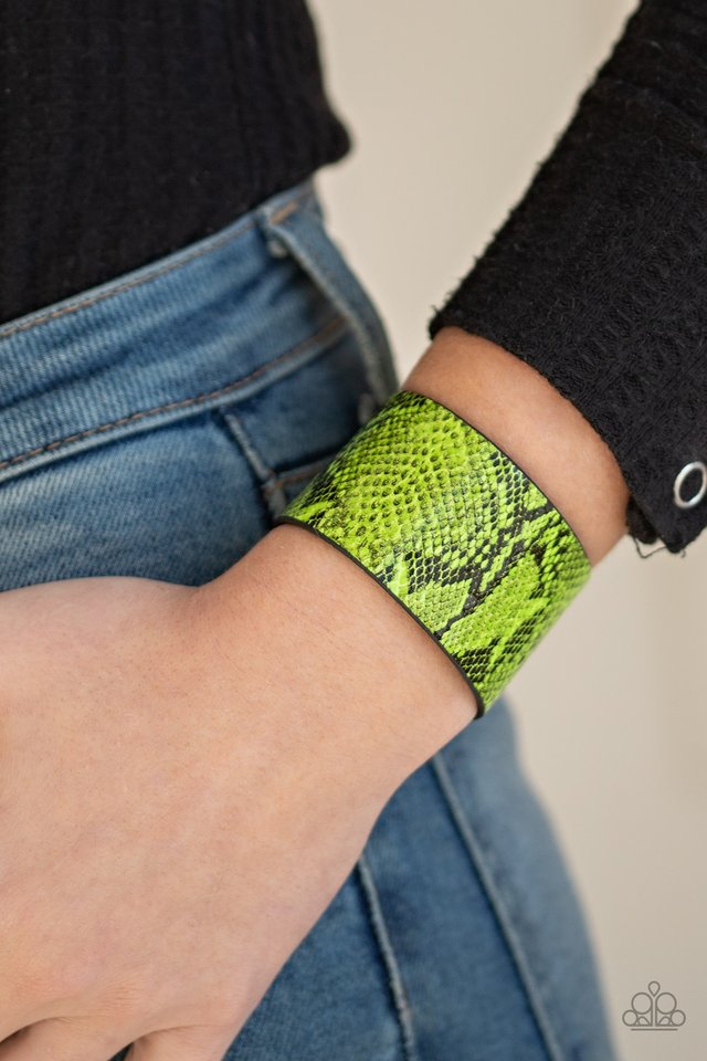 Its a Jungle Out There - Green - Paparazzi Bracelet Image
