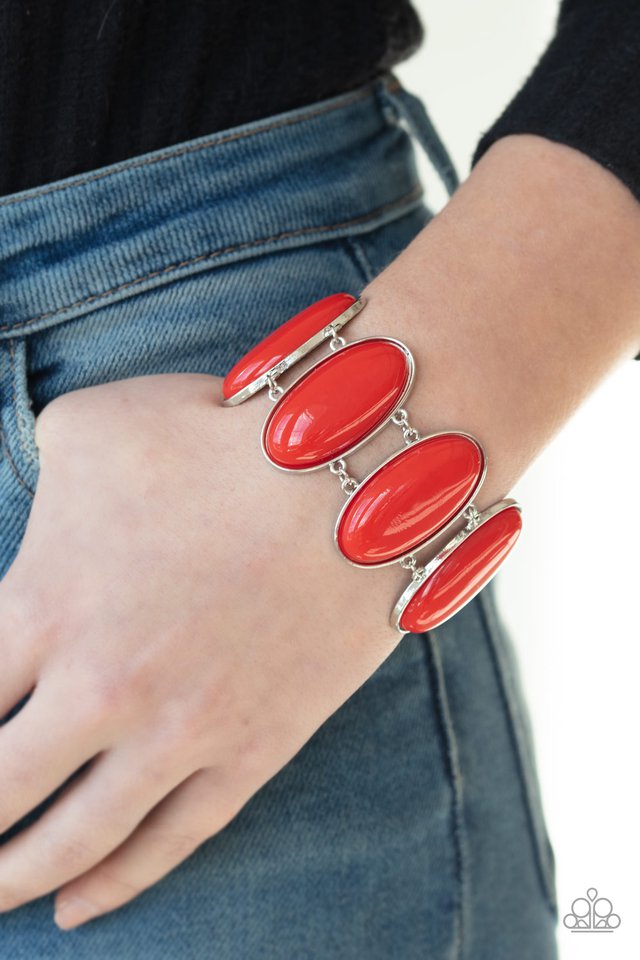 Power Pop - Red - Paparazzi Bracelet Image