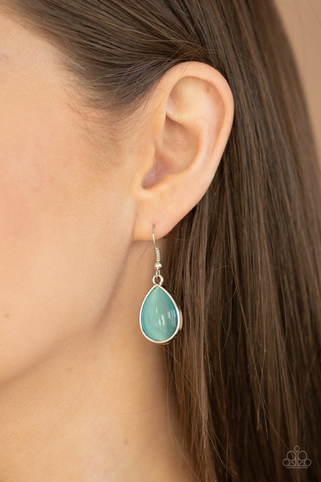 Dewy Decadence - Blue - Paparazzi Necklace Image