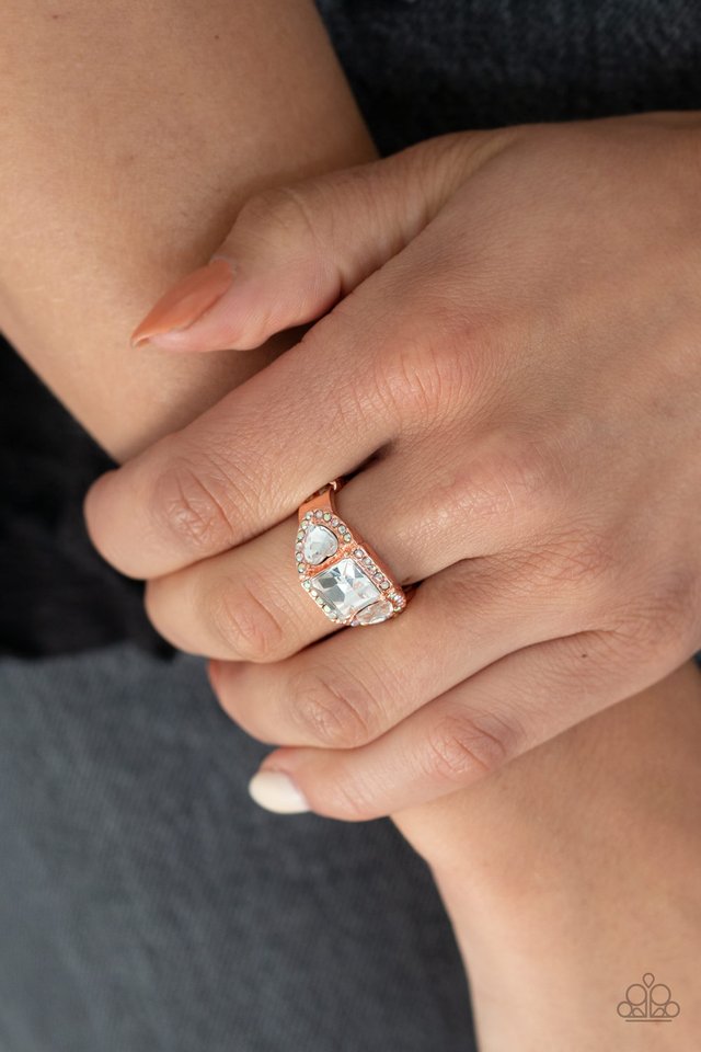 Royal Riches - Copper - Paparazzi Ring Image