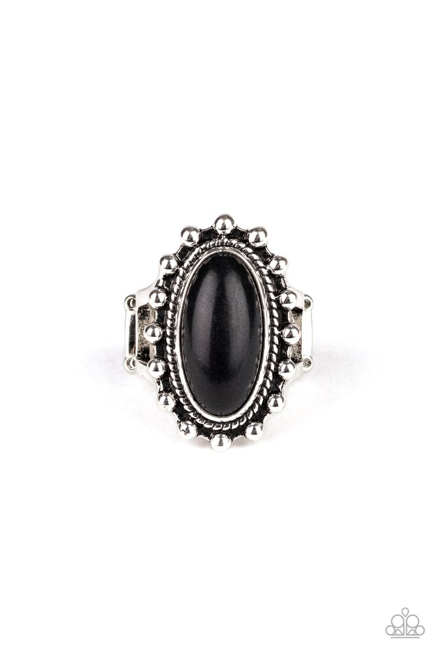 Mineral Movement - Black - Paparazzi Ring Image
