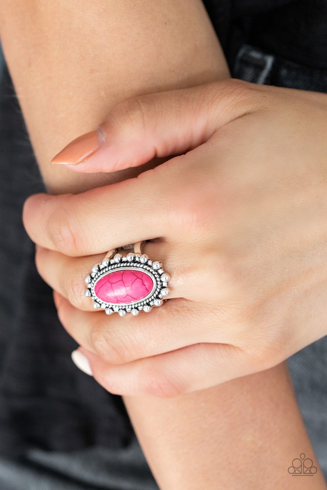 Mineral Movement - Pink - Paparazzi Ring Image