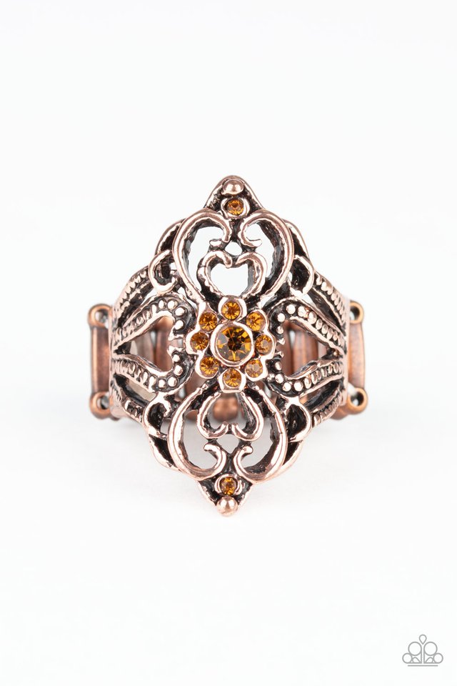 Totally Taken - Copper - Paparazzi Ring Image