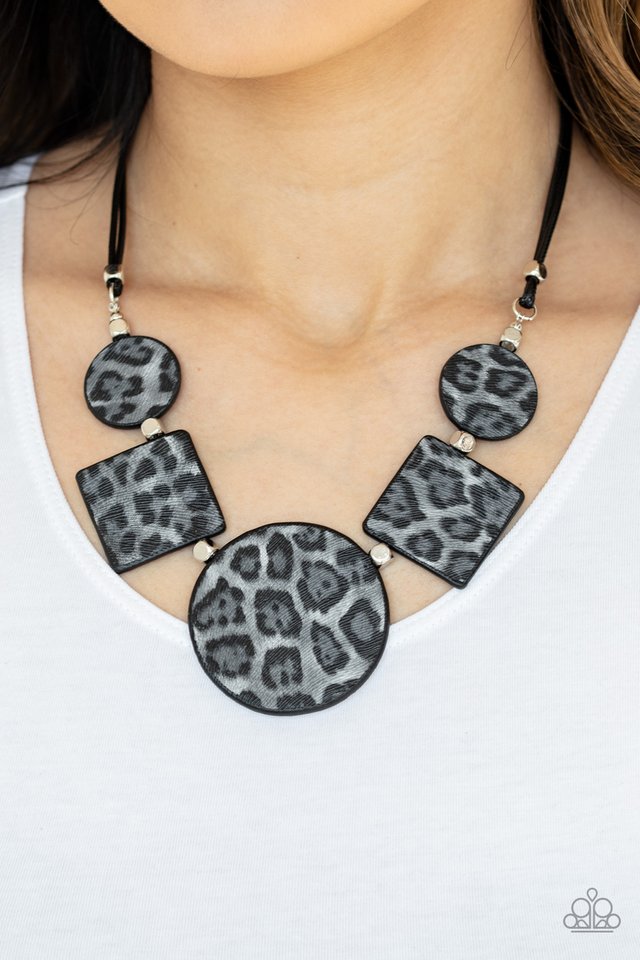 Here Kitty Kitty - Silver - Paparazzi Necklace Image