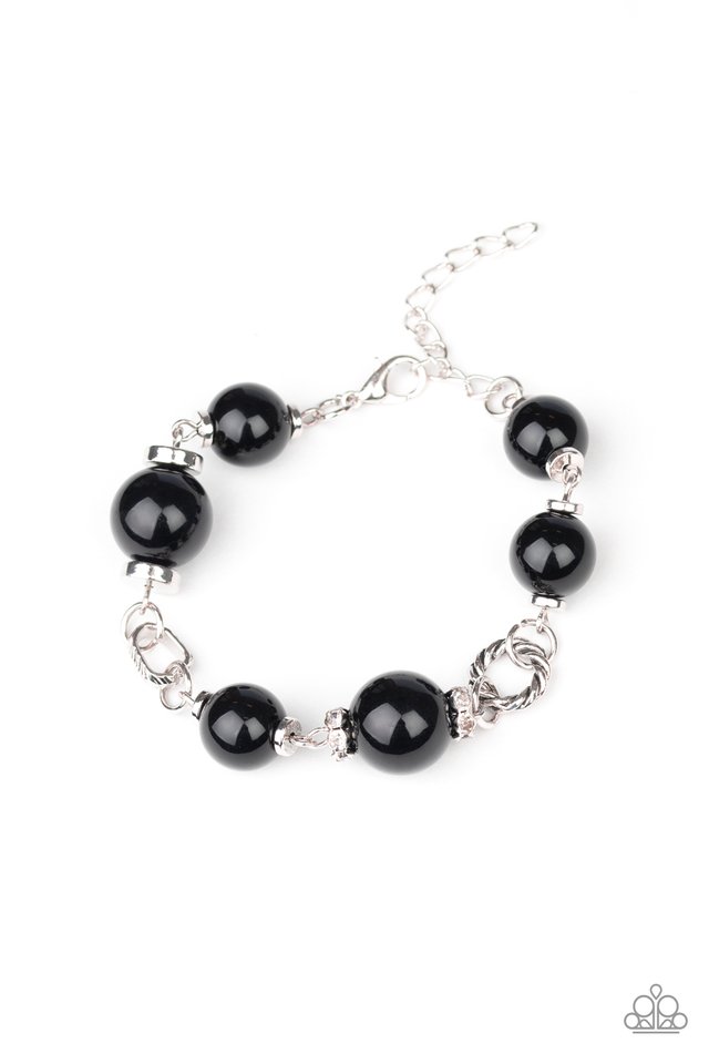 Boardroom Baller - Black - Paparazzi Bracelet Image