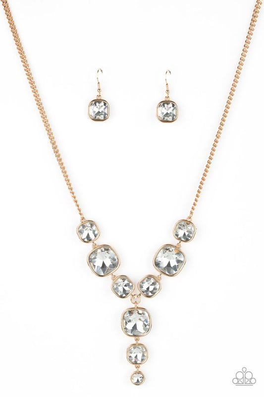 Legendary Luster - Gold - Paparazzi Necklace Image