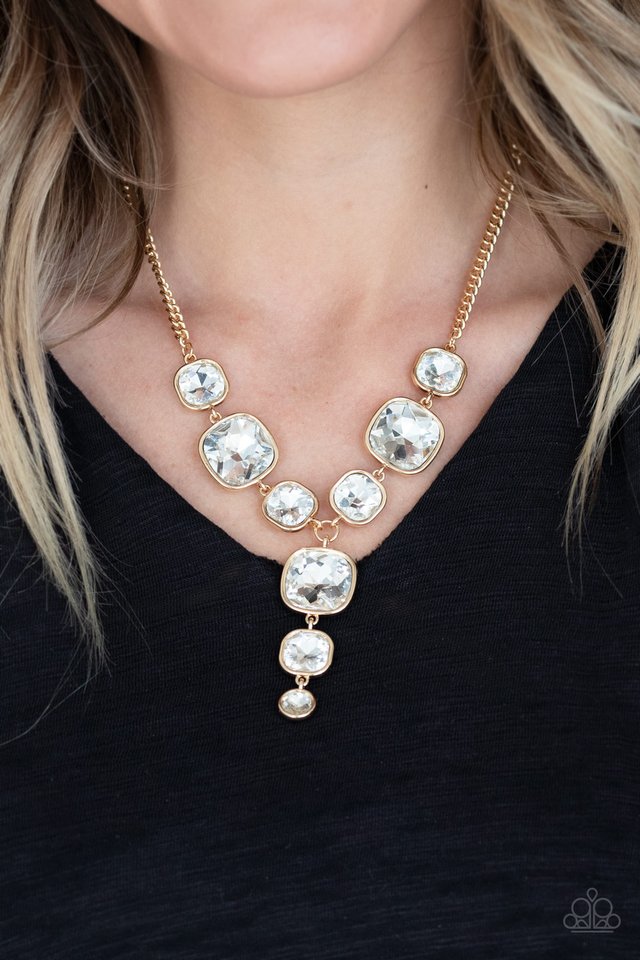 Legendary Luster - Gold - Paparazzi Necklace Image