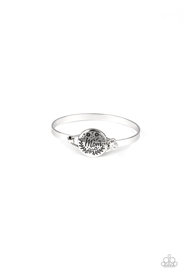 The Mom Life - Silver - Paparazzi Bracelet Image
