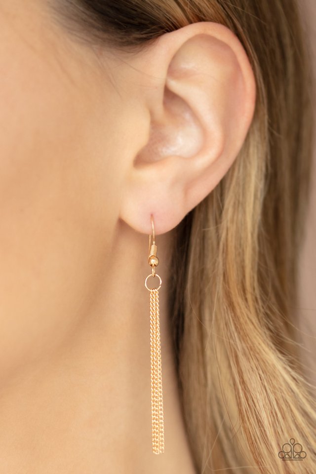 Love Eternally - Gold - Paparazzi Necklace Image