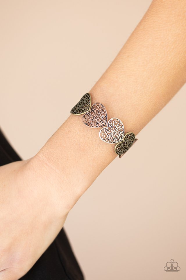 Keep Love In Your Heart - Multi - Paparazzi Bracelet Image