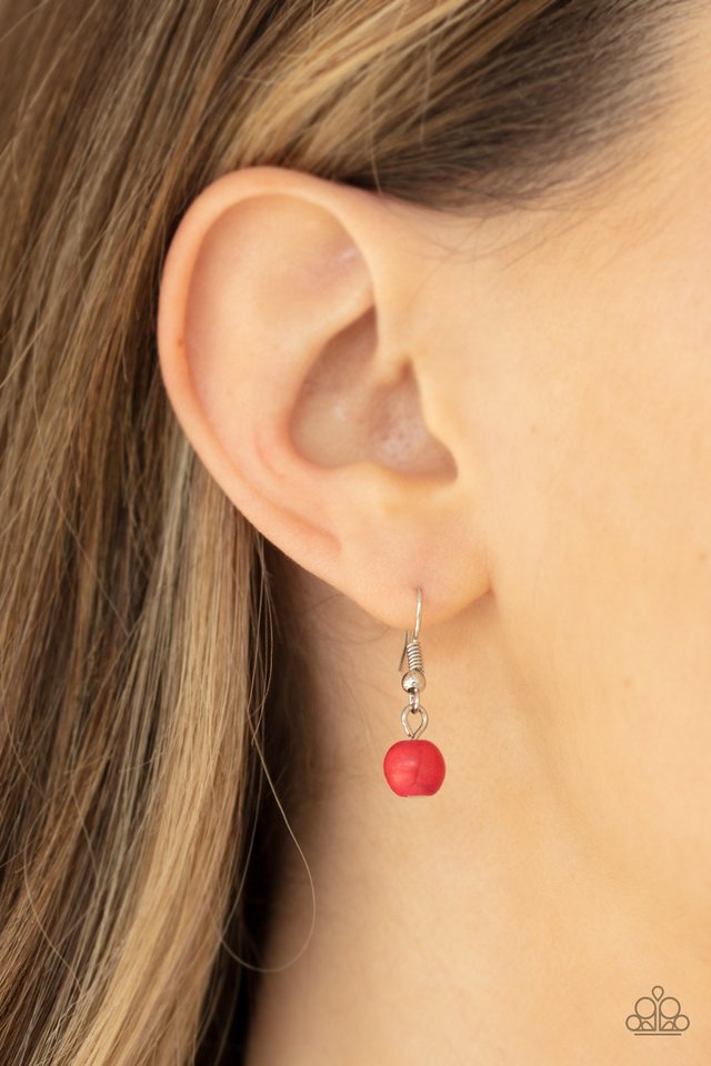 Mayan Magic - Red - Paparazzi Necklace Image