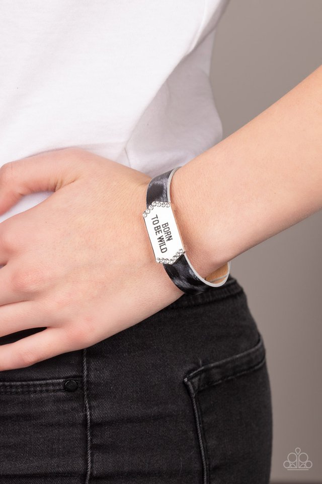 Born To Be Wild - Silver - Paparazzi Bracelet Image