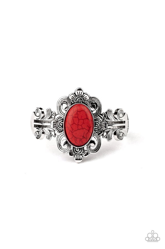Mojave Mystic - Red - Paparazzi Bracelet Image