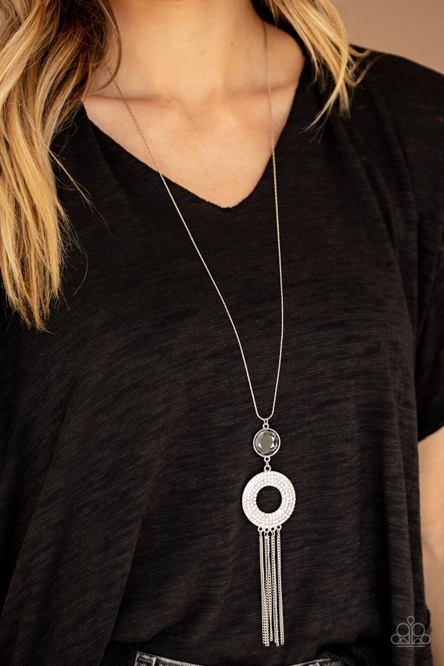 Sassy As They Come - Silver - Paparazzi Necklace Image