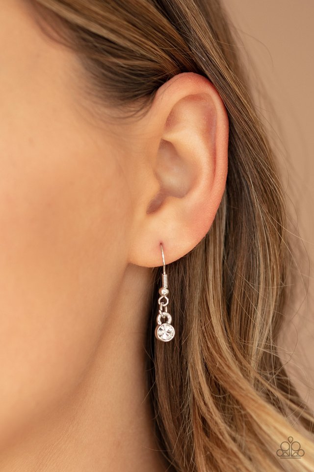 Sassy As They Come - Silver - Paparazzi Necklace Image