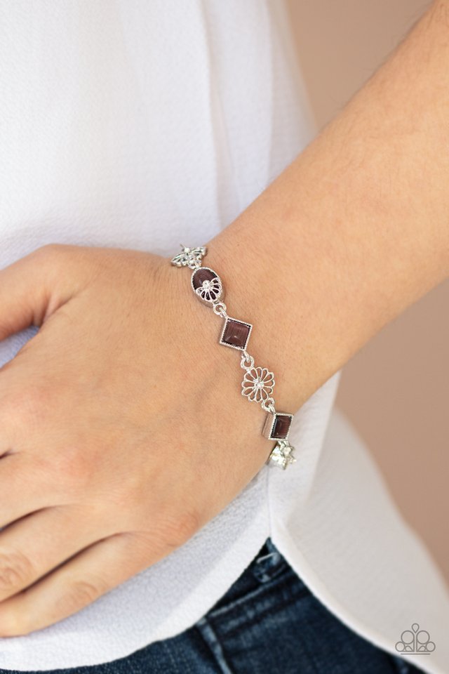 Eden Etiquette - Purple - Paparazzi Bracelet Image
