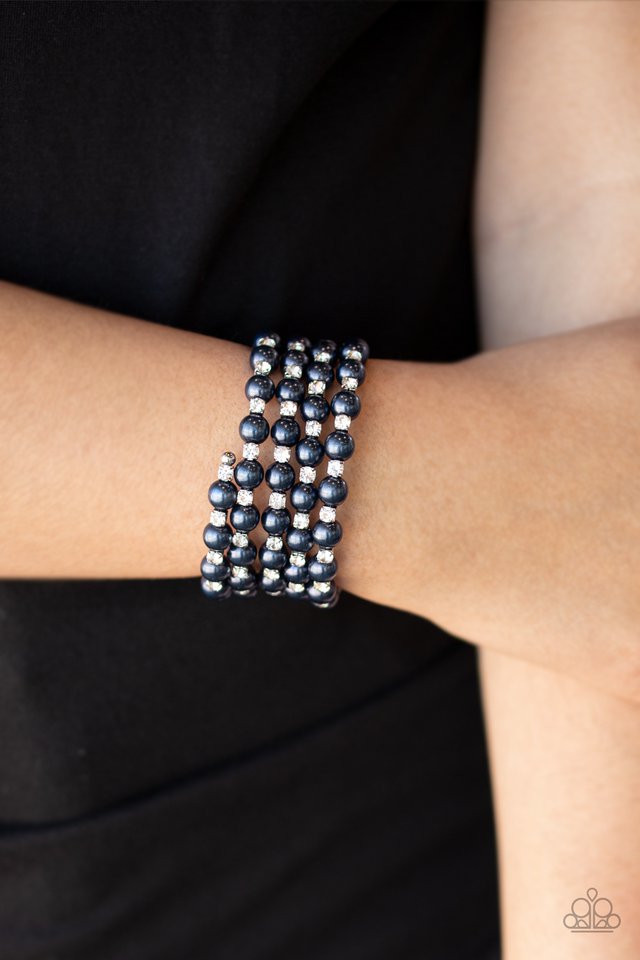 Rich Royal - Blue - Paparazzi Bracelet Image