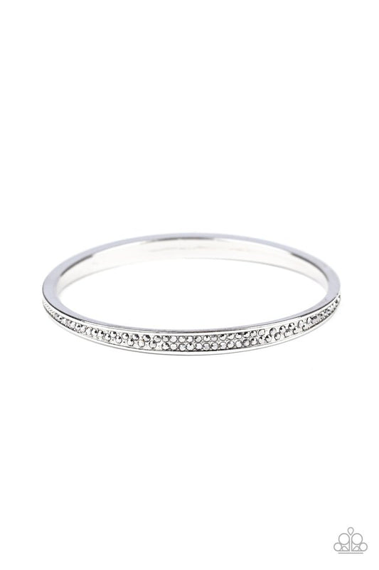 Power Move - Silver - Paparazzi Bracelet Image