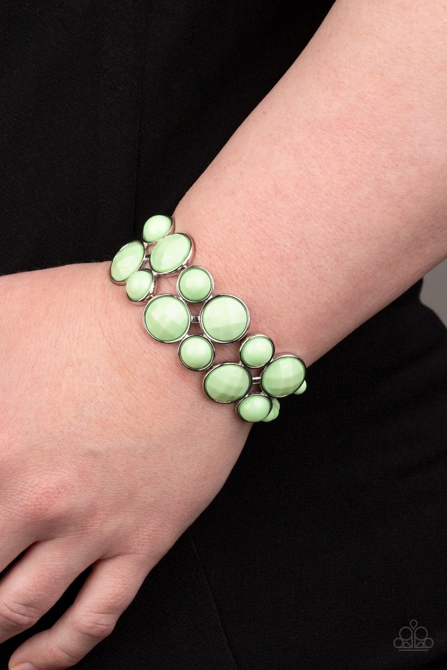 Confection Connection - Green - Paparazzi Bracelet Image