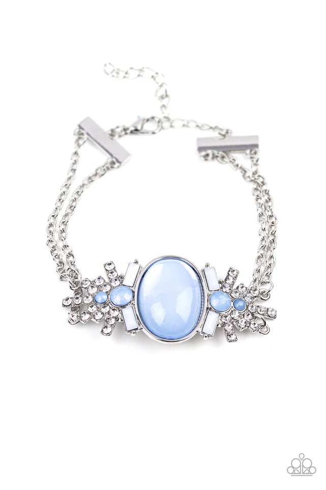 Brilliantly Boho - Blue - Paparazzi Bracelet Image