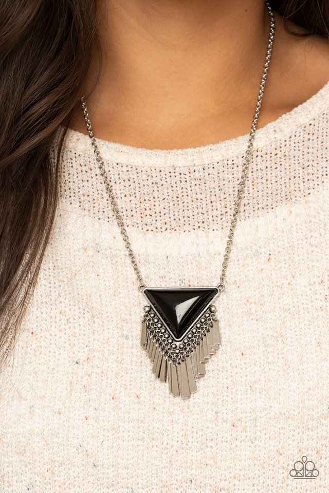Badlands Bonanza - Black - Paparazzi Necklace Image