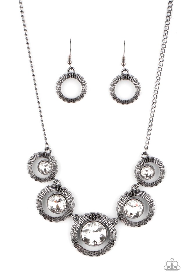 PIXEL Perfect - Black - Paparazzi Necklace Image