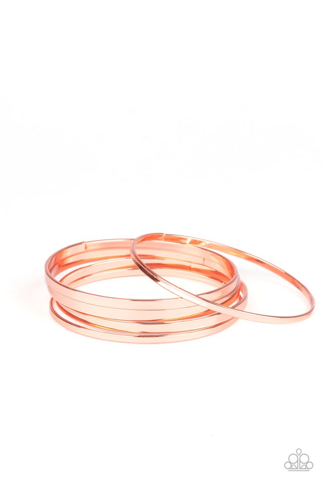 Ensnared - Copper - Paparazzi Bracelet Image