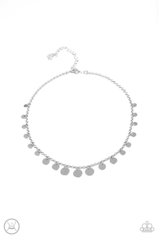 Minimal Magic - Silver - Paparazzi Necklace Image
