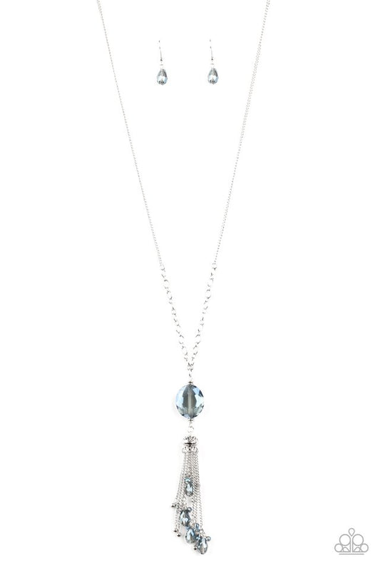 Fringe Flavor - Blue - Paparazzi Necklace Image
