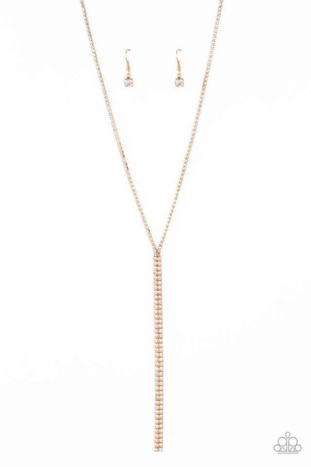 Inner STARLIGHT - Gold - Paparazzi Necklace Image