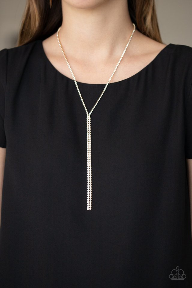 Inner STARLIGHT - Gold - Paparazzi Necklace Image