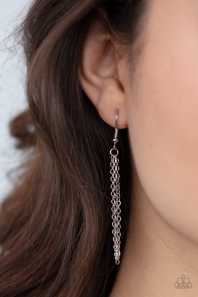 Land Of The Free - Silver - Paparazzi Necklace Image