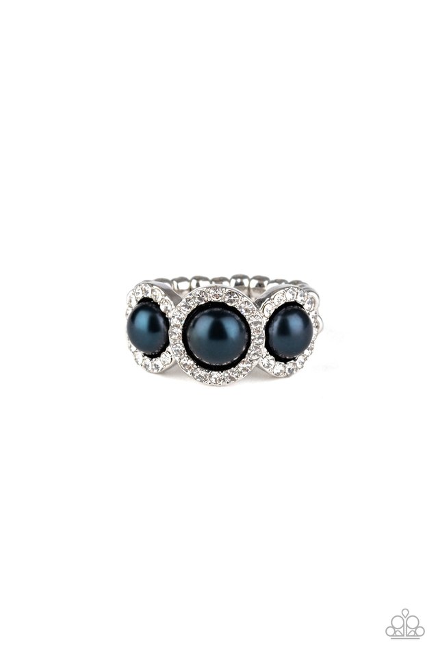All Bets Are Off - Blue - Paparazzi Ring Image