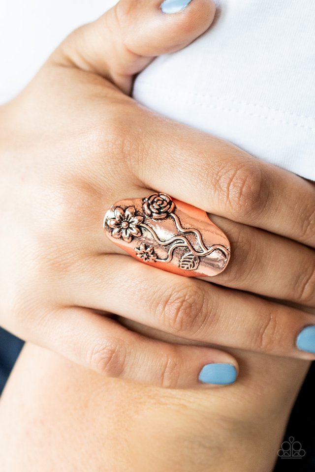 Garden Soul - Copper - Paparazzi Ring Image