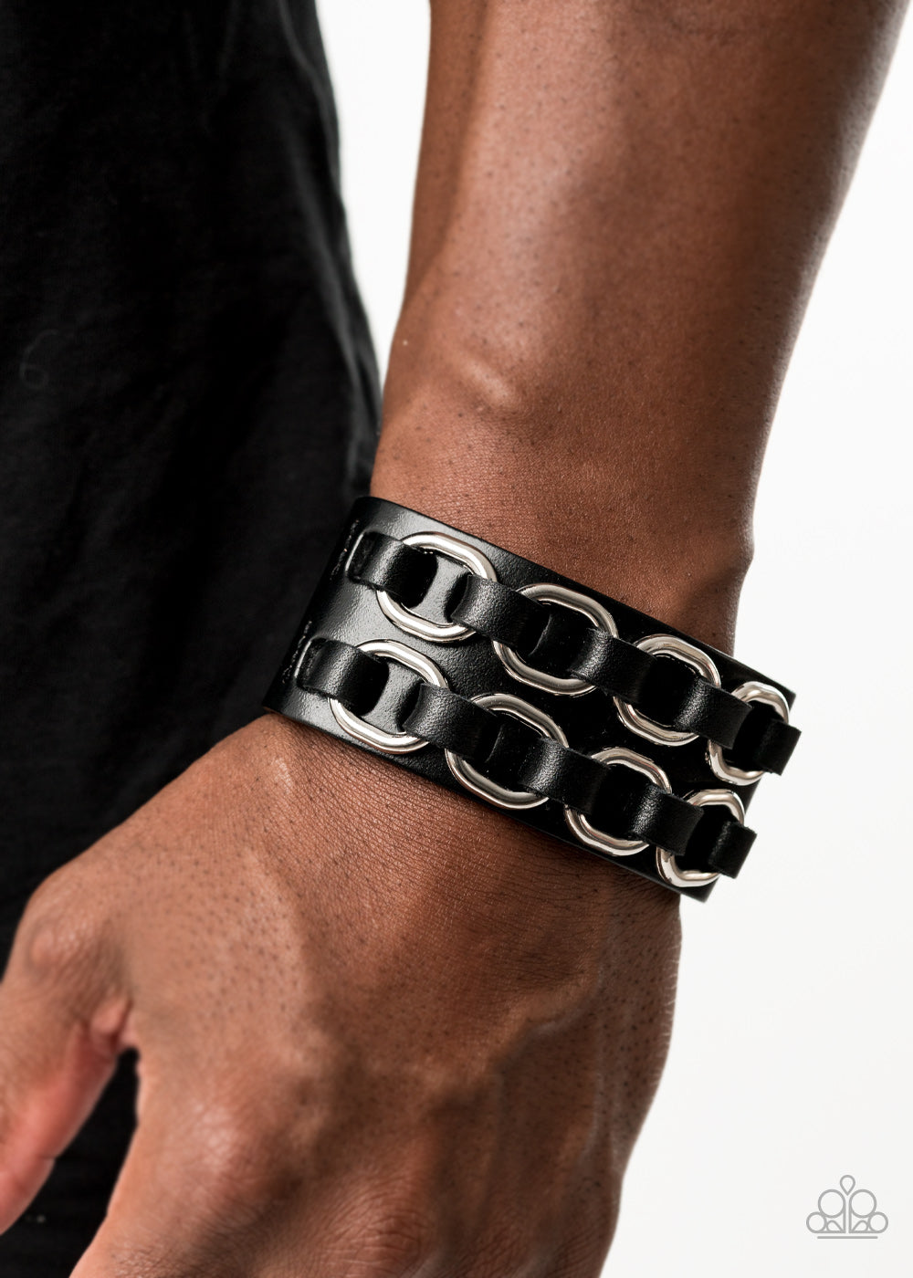 Paparazzi Bracelet ~ Throttle It Out - Black