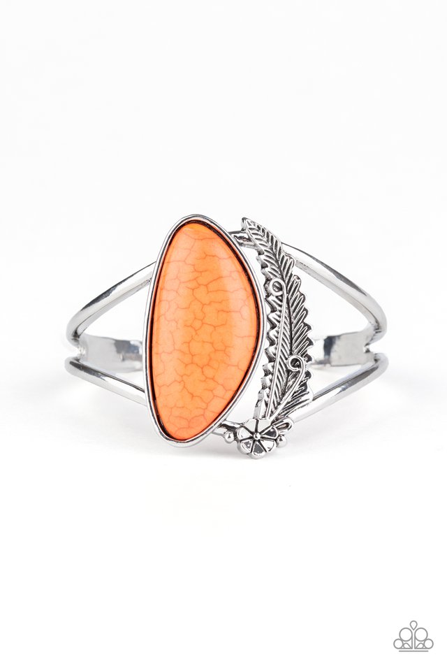 Out In The Wild - Orange - Paparazzi Bracelet Image