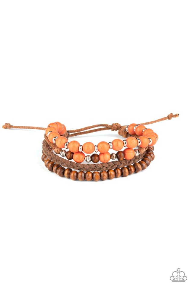 Renewable Energy - Orange - Paparazzi Bracelet Image