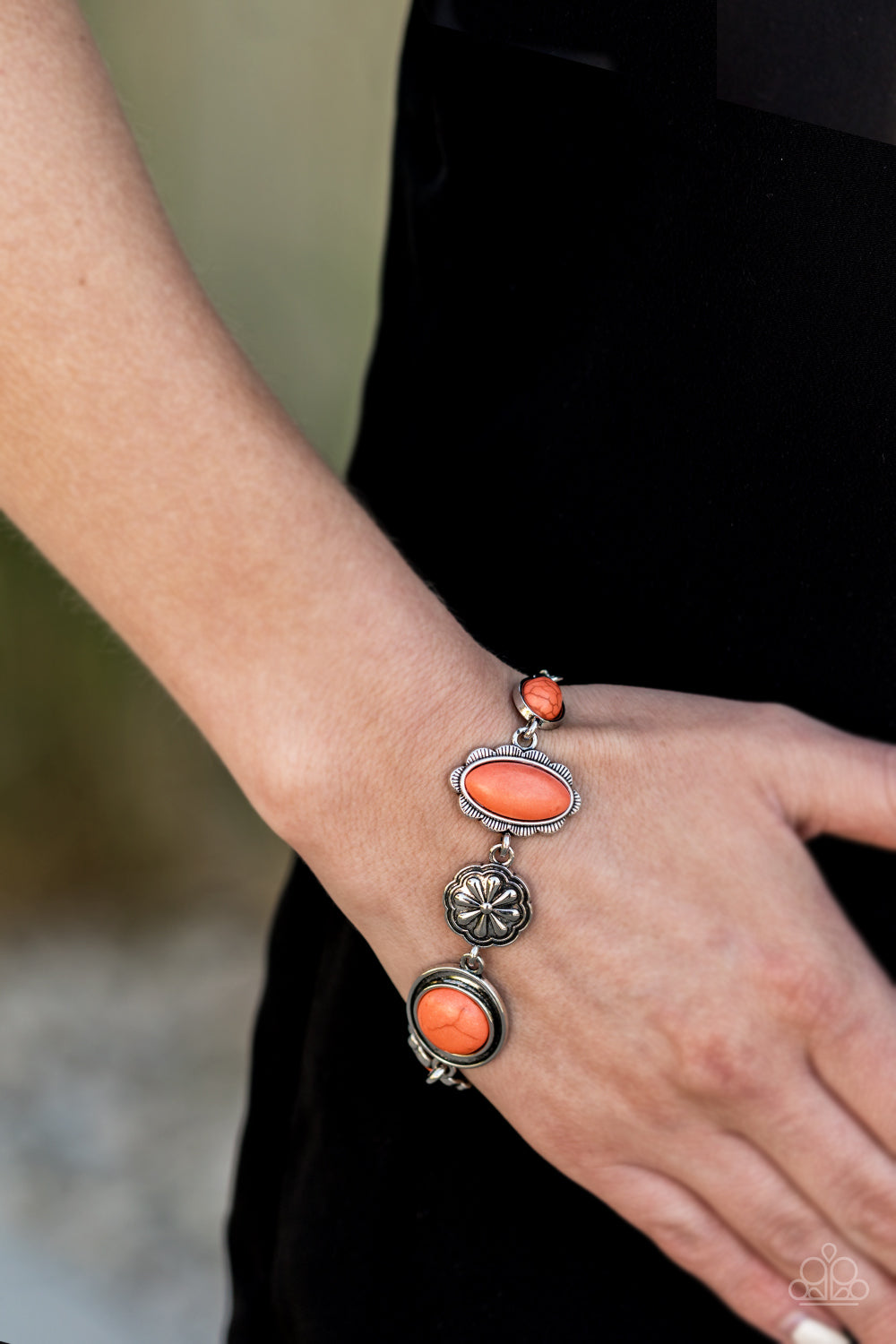 Paparazzi Bracelet ~ Gorgeously Groundskeeper - Orange