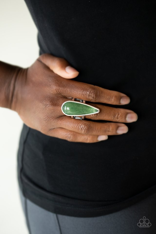 Spiritual Awakening - Green - Paparazzi Ring Image