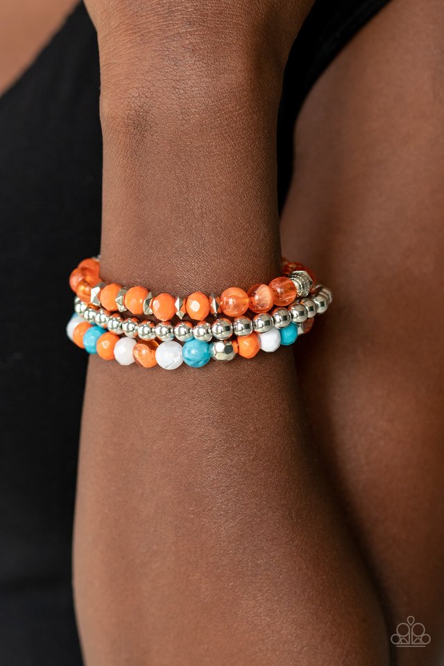 Sugary Shimmer - Multi - Paparazzi Bracelet Image