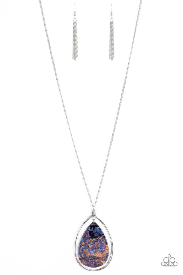 Retrograde Radiance - Multi - Paparazzi Necklace Image