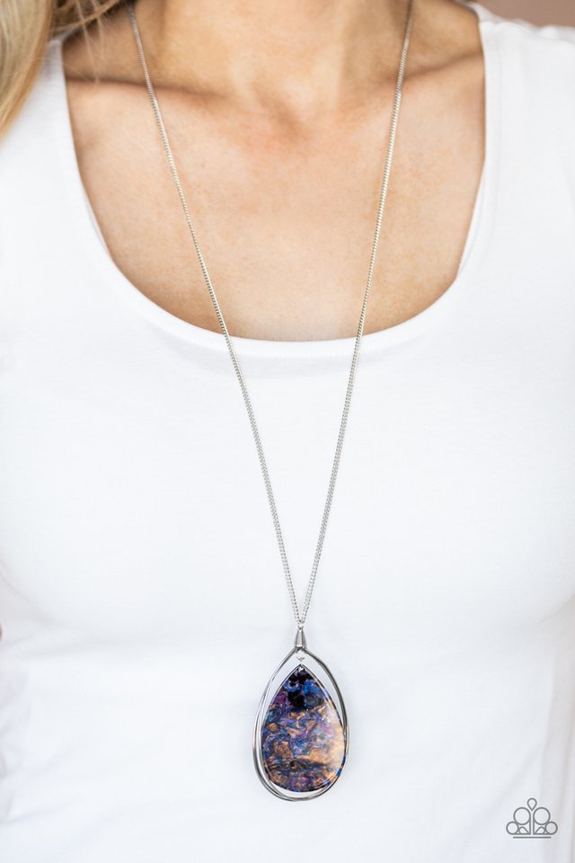 Retrograde Radiance - Multi - Paparazzi Necklace Image