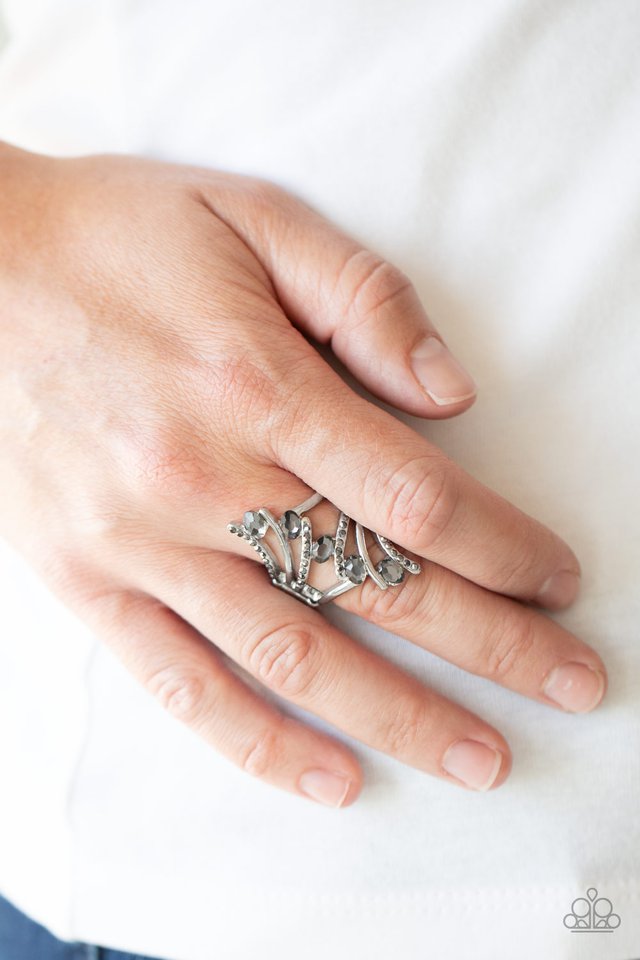 Majestic Marvel - Silver - Paparazzi Ring Image