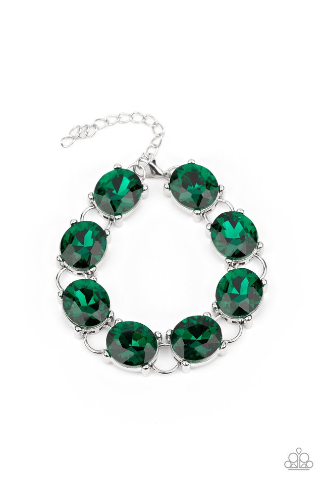 Mind Your Manners - Green - Paparazzi Bracelet Image