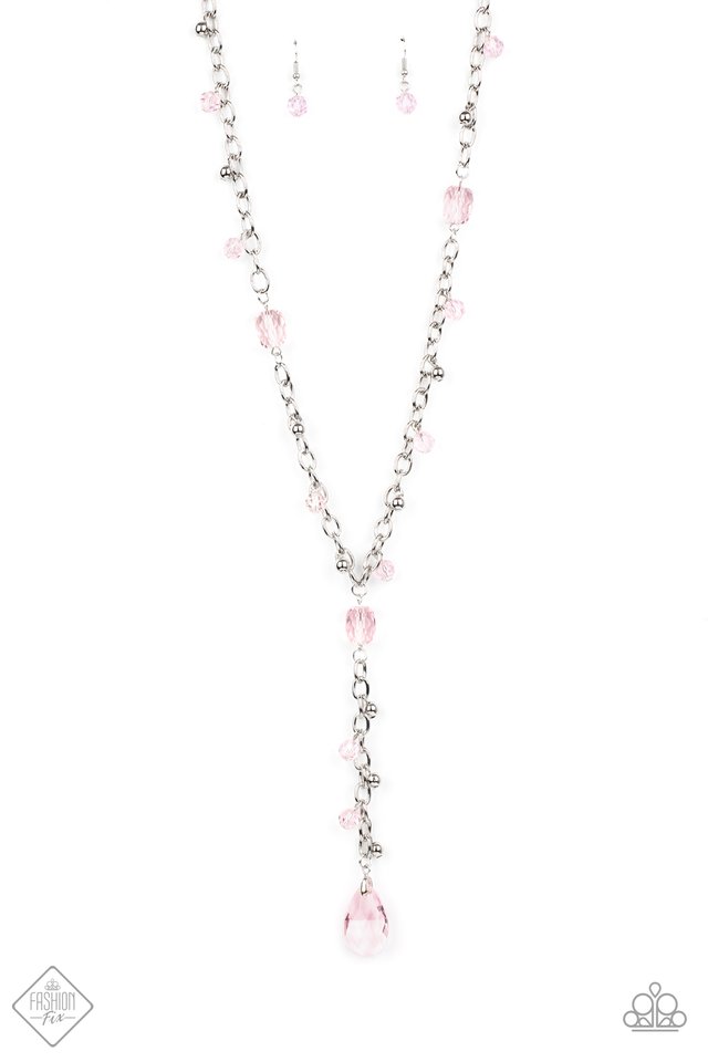 Afterglow Party - Pink - Paparazzi Necklace Image