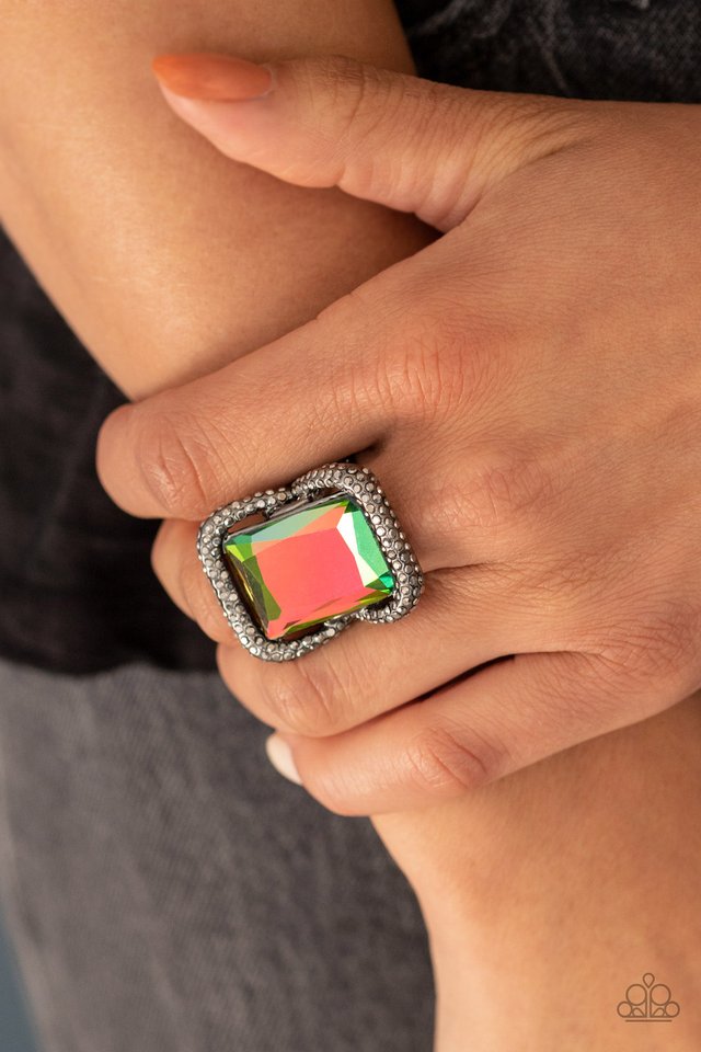 Deluxe Decadence - Multi - Paparazzi Ring Image