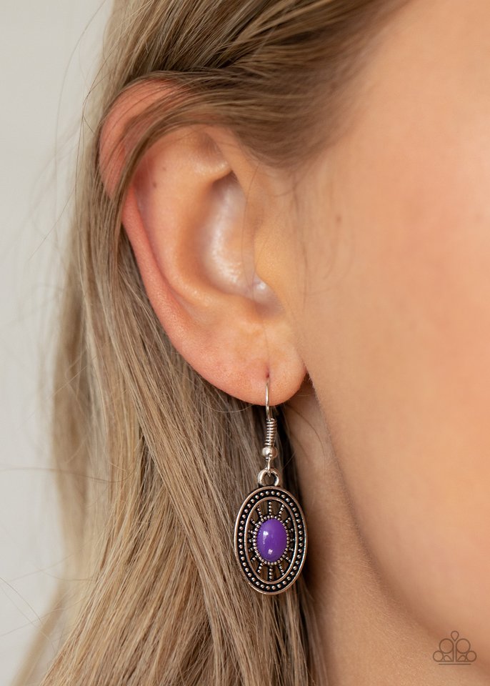 Totally TERRA-torial - Purple - Paparazzi Necklace Image